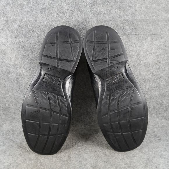 Nunn Bush Shoes Mens 9 Loafer Dress Formal Leather Slip On Black Square Toe Work - Picture 9 of 11